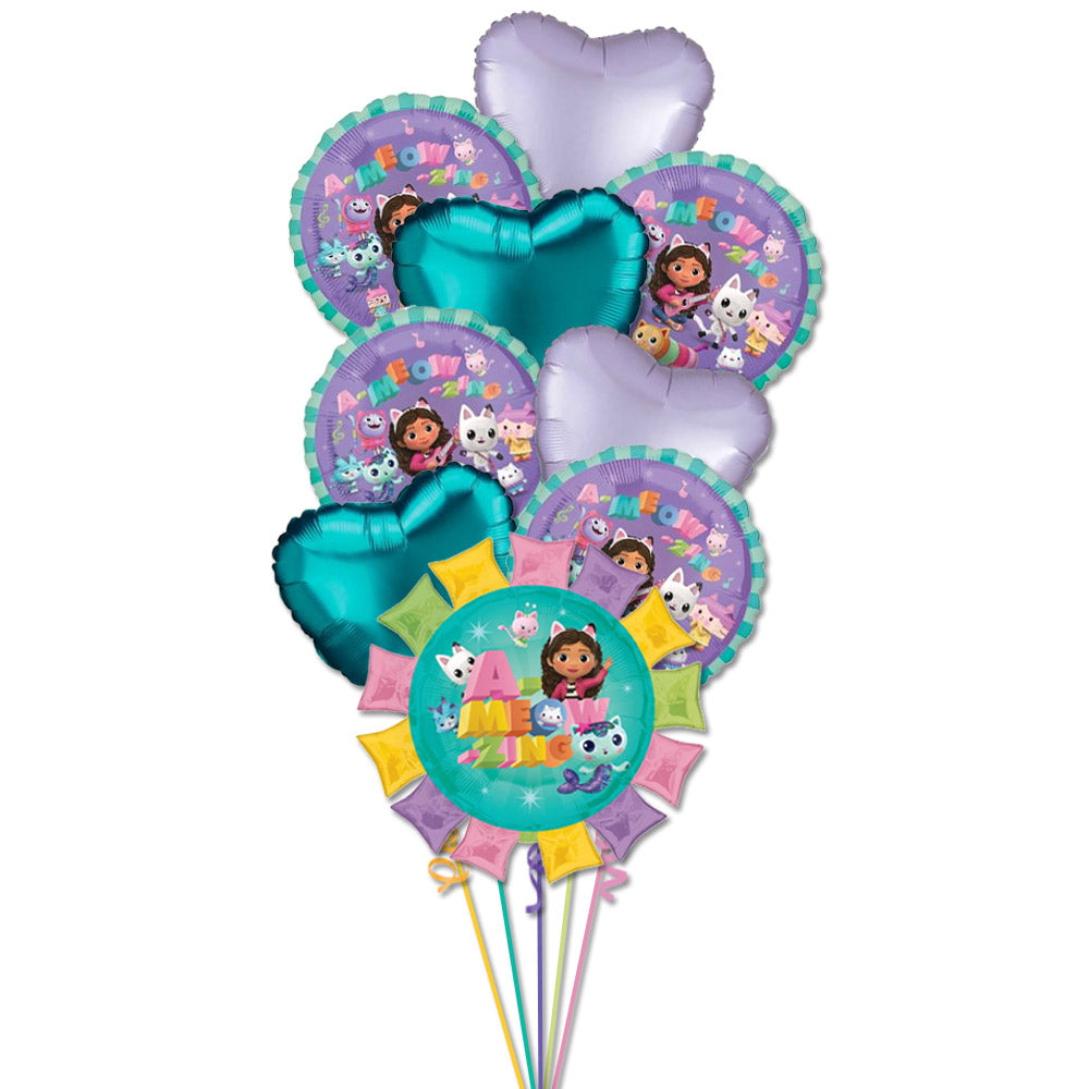 Gabby's Dollhouse Balloon Bouquet